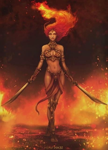 25P Fantasy Warrior Woman 59