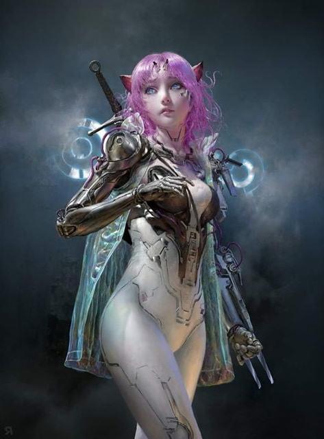 25P Fantasy Warrior Woman 59
