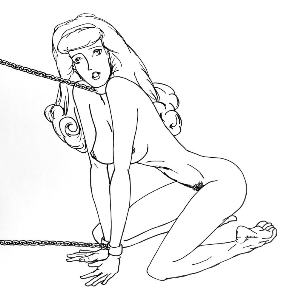 25P Black &amp; White Erotic Art - 8