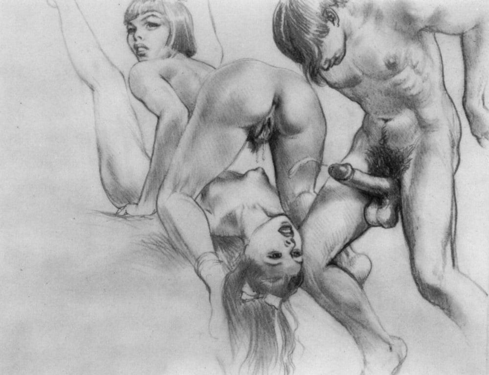 25P Black &amp; White Erotic Art - 8