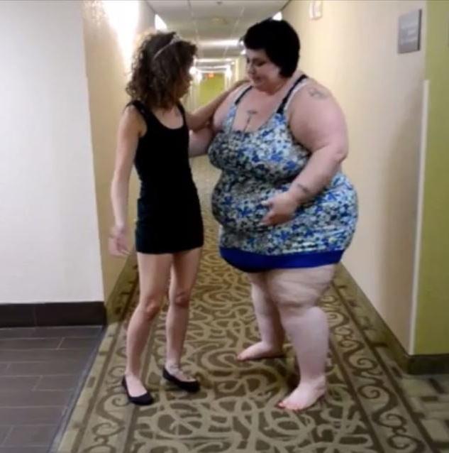 17P Fat Chicks With Skinny Friends 2