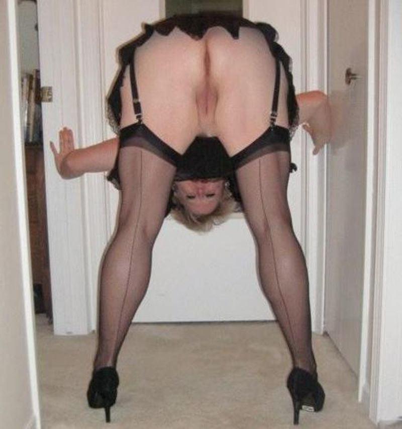 25P Big Girls in Full Fashion Seamed Nylons 01
