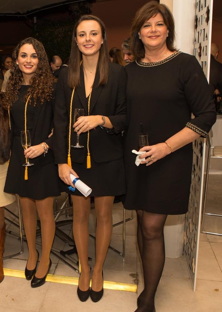 25P Spanish Graduation Girls in Pantyhose Part 2