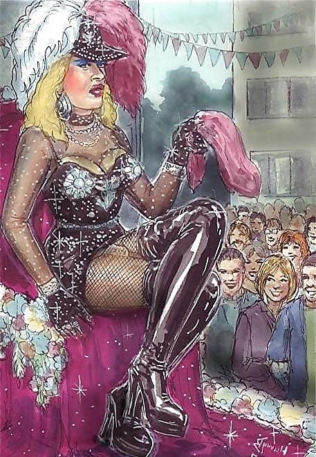 24P Feminization Sissy Art