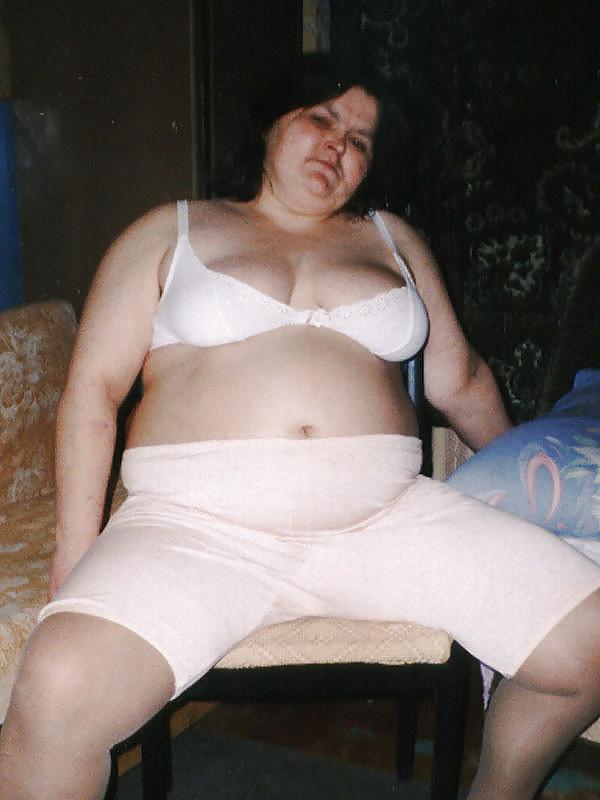 7P Fat women in trousers.