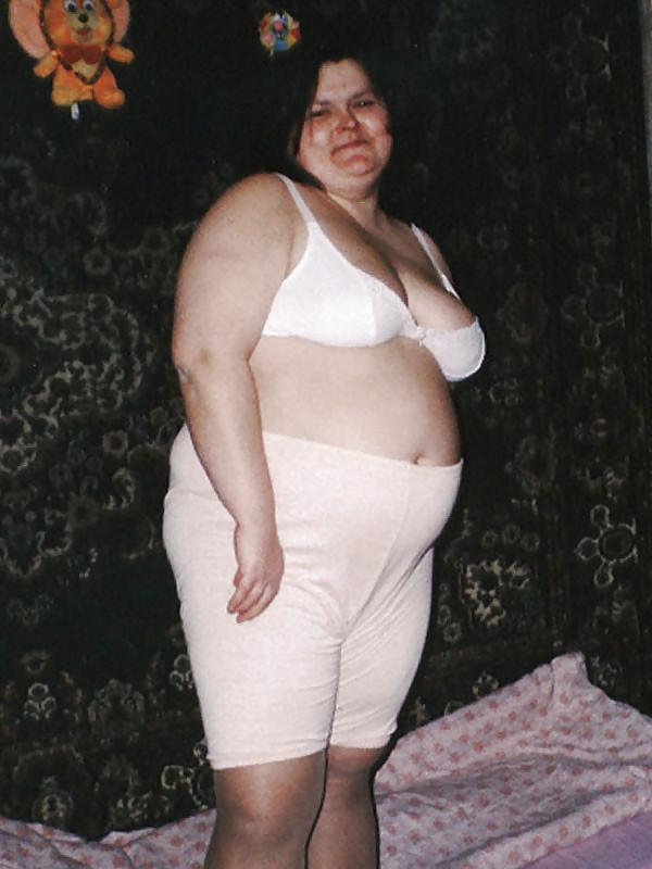 7P Fat women in trousers.