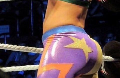 25P WWE's Bayley and big fat ass!