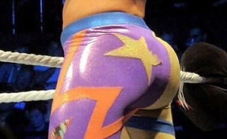 25P WWE's Bayley and big fat ass!
