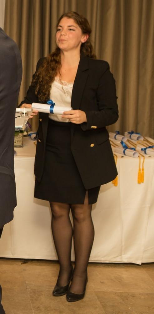 25P Spanish Graduation Girls in Pantyhose Part 1