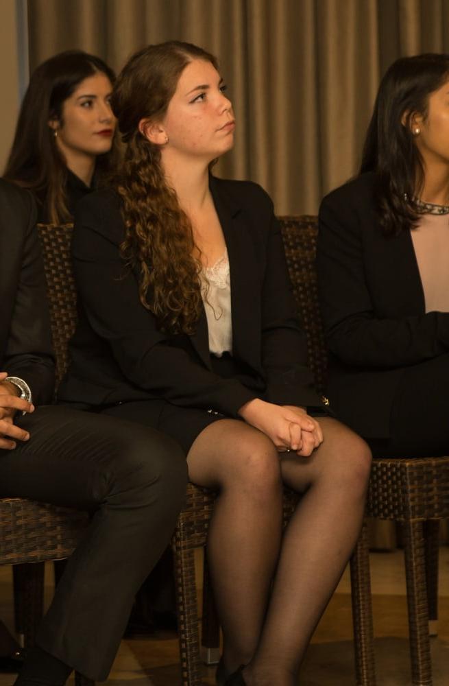 25P Spanish Graduation Girls in Pantyhose Part 1