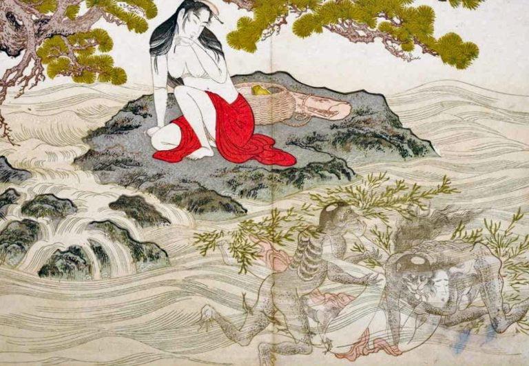 25P Japanese Drawings Shunga Art 5