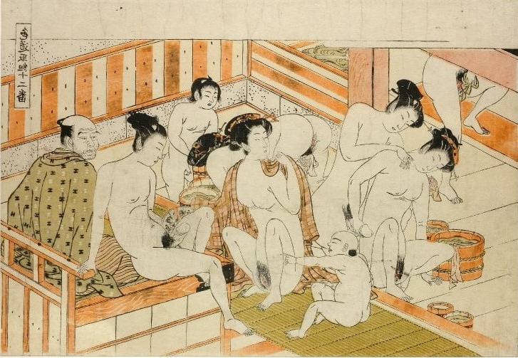 25P Japanese Drawings Shunga Art 5