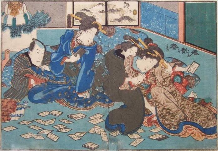 25P Japanese Drawings Shunga Art 5
