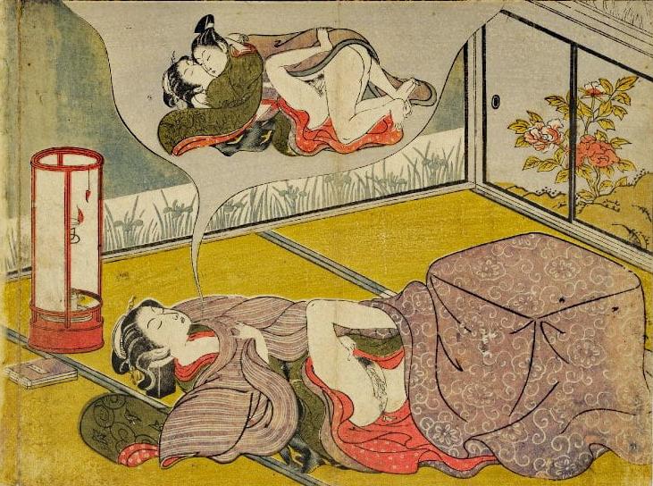 25P Japanese Drawings Shunga Art 5