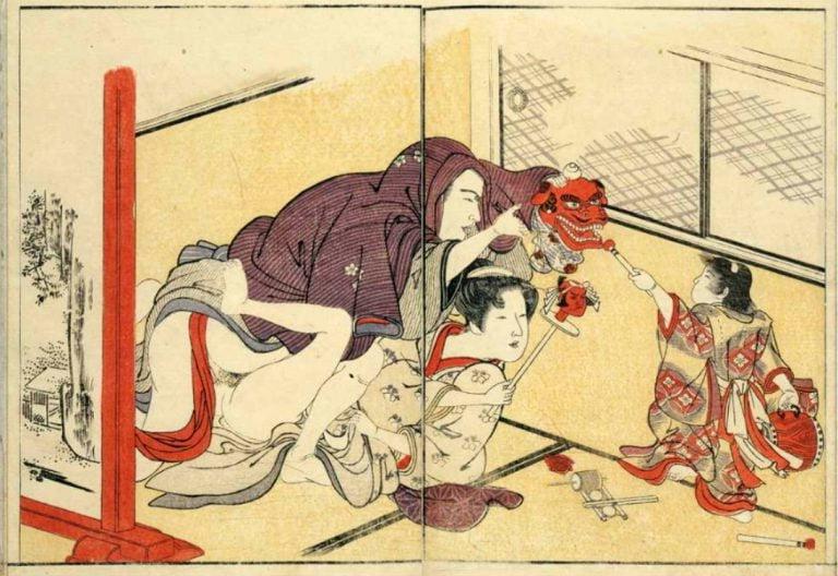 25P Japanese Drawings Shunga Art 5