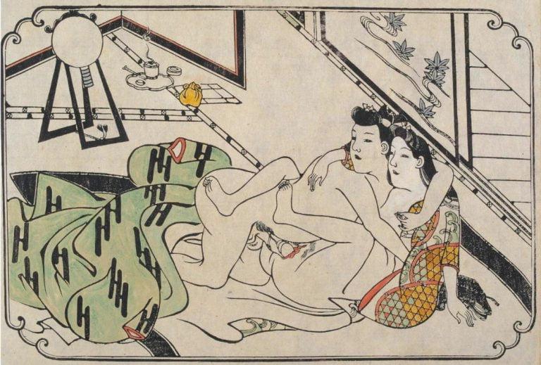 25P Japanese Drawings Shunga Art 5