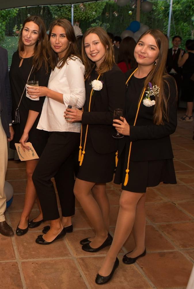 25P Spanish Graduation Girls in Pantyhose Part 3