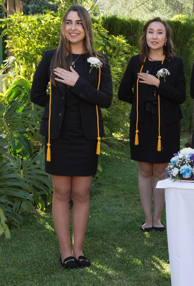 25P Spanish Graduation Girls in Pantyhose Part 3