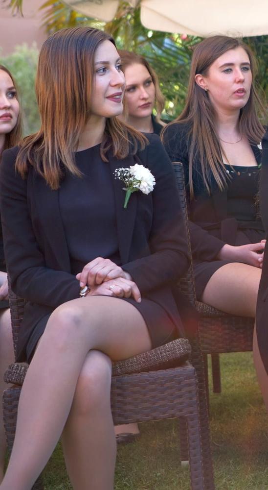 25P Spanish Graduation Girls in Pantyhose Part 3