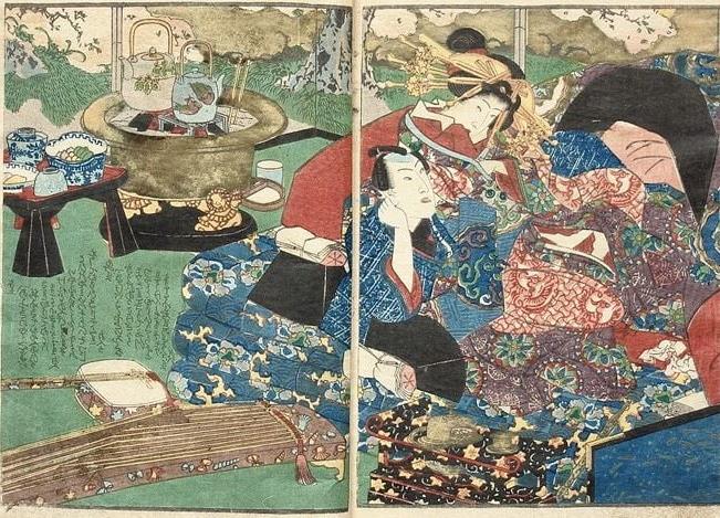 25P Japanese Drawings Shunga Art 6