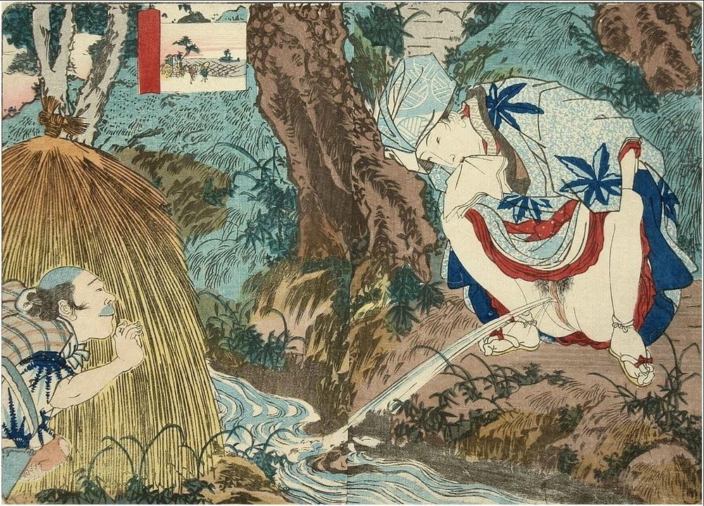 25P Japanese Drawings Shunga Art 6