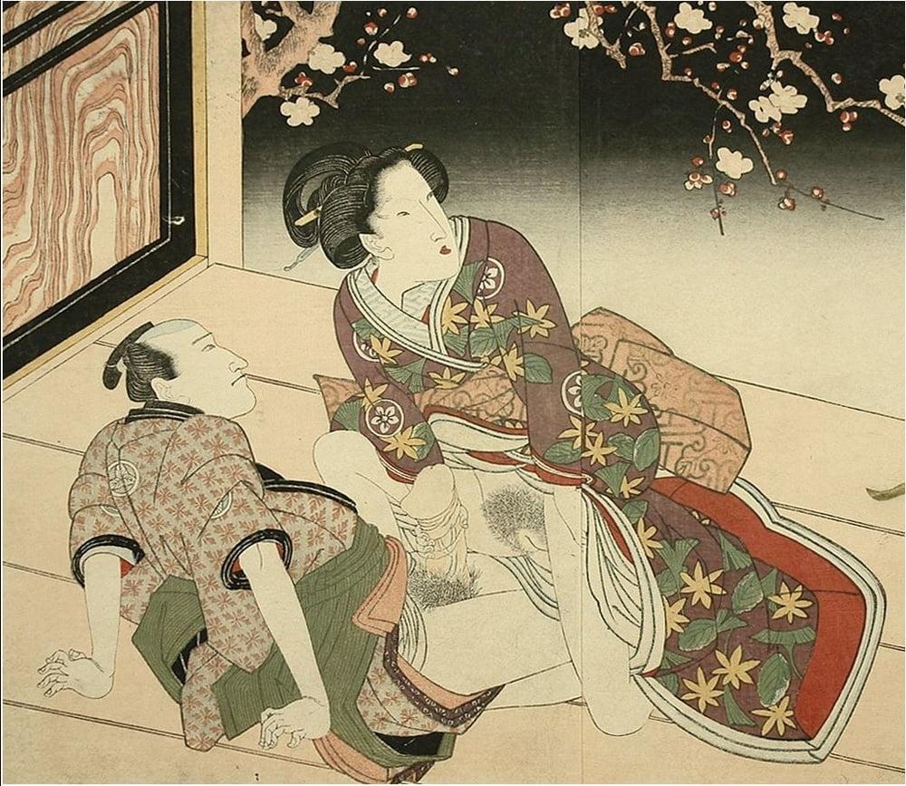 25P Japanese Drawings Shunga Art 6