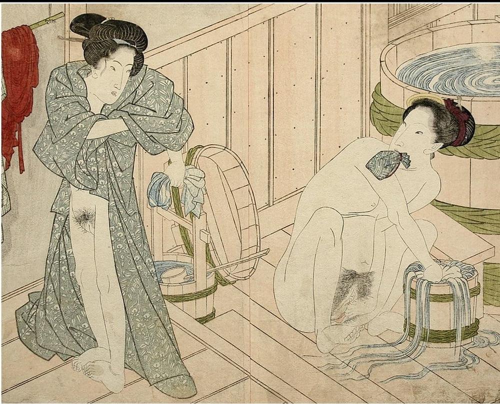 25P Japanese Drawings Shunga Art 6