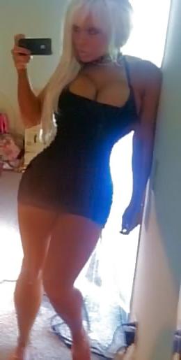 17P Blonde Bimbo - More Fake Tits By Request
