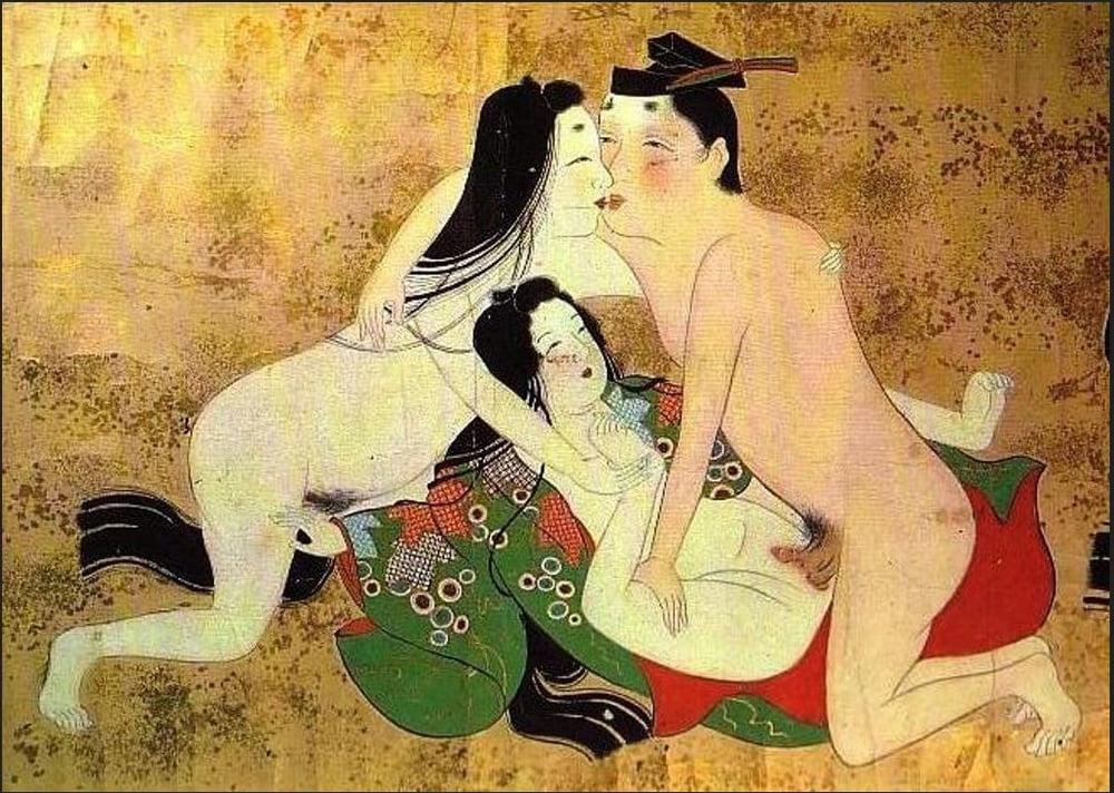 23P Japanese Drawings Shunga Art 4