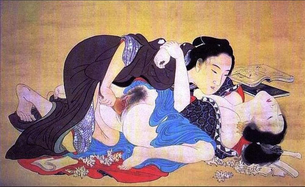 23P Japanese Drawings Shunga Art 4