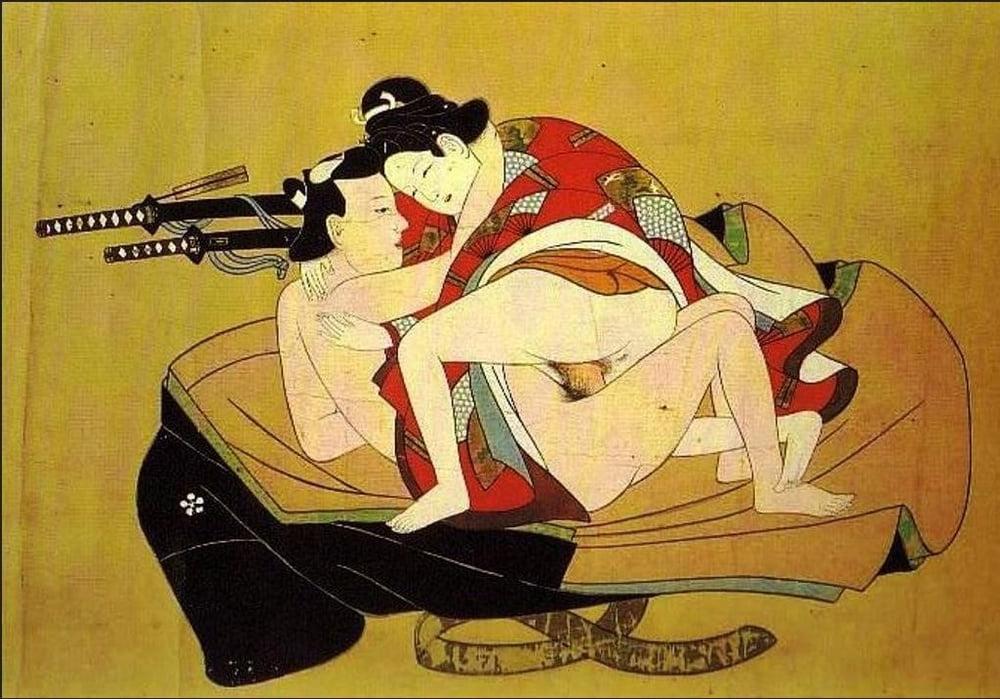23P Japanese Drawings Shunga Art 4