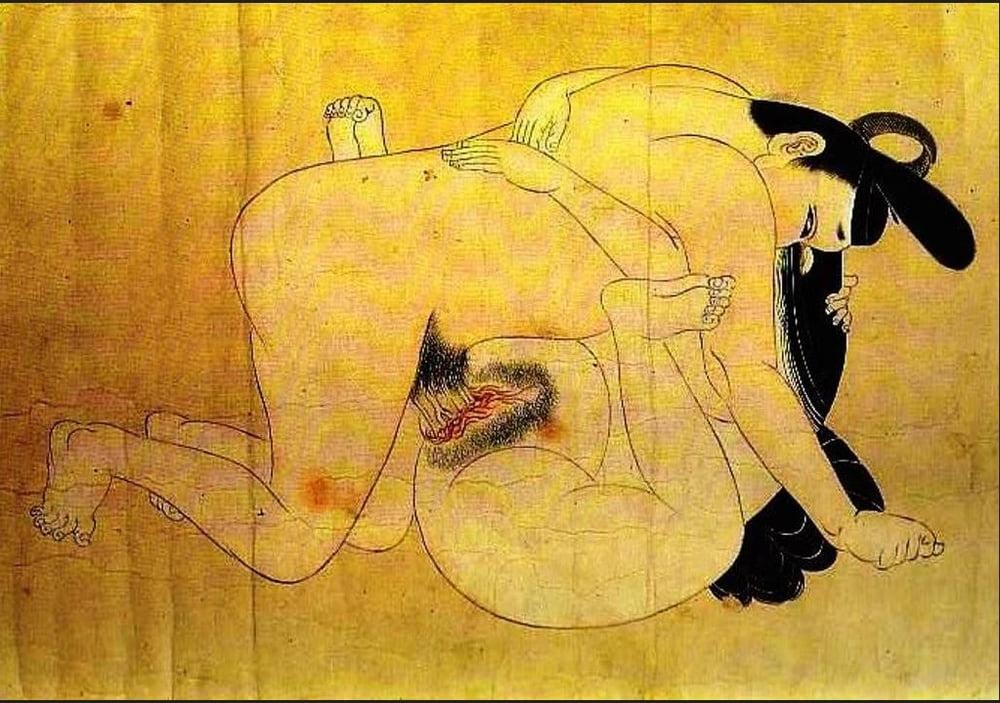 23P Japanese Drawings Shunga Art 4