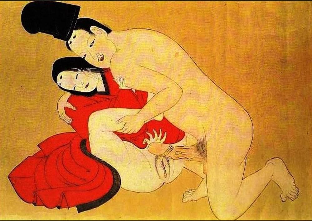 23P Japanese Drawings Shunga Art 4