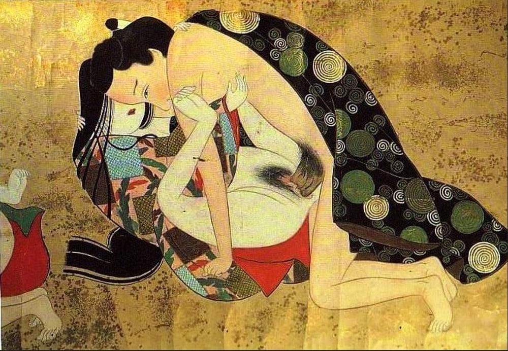 23P Japanese Drawings Shunga Art 4