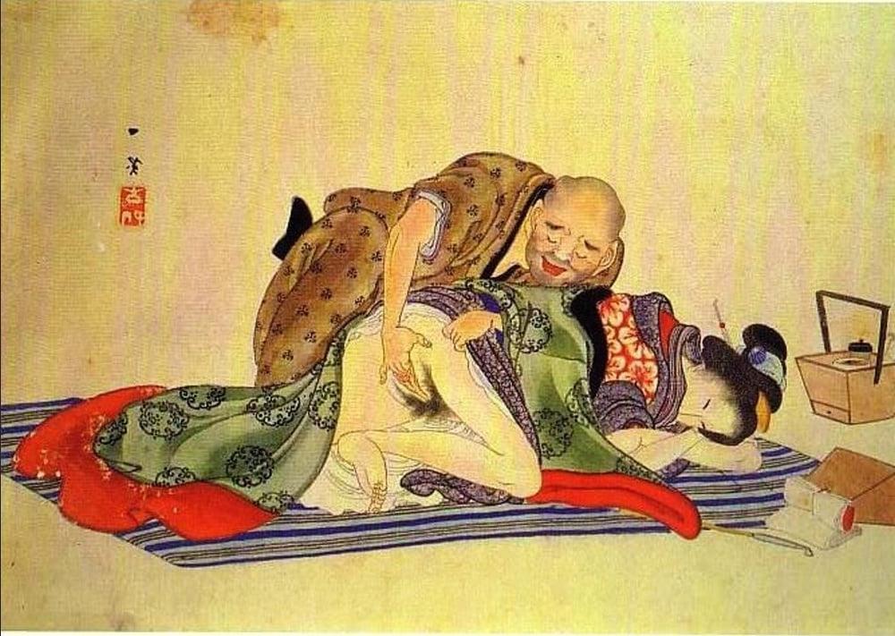 23P Japanese Drawings Shunga Art 4