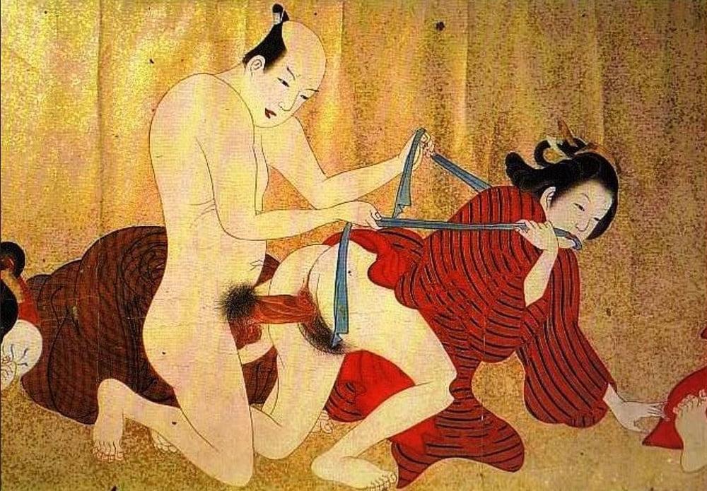 23P Japanese Drawings Shunga Art 4