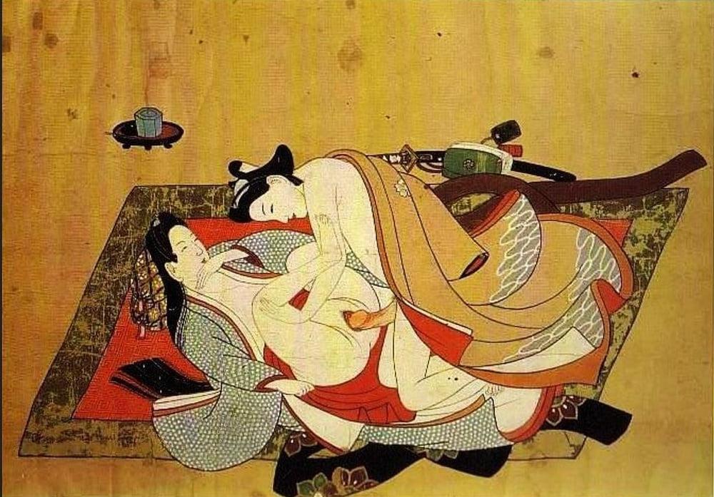 23P Japanese Drawings Shunga Art 4