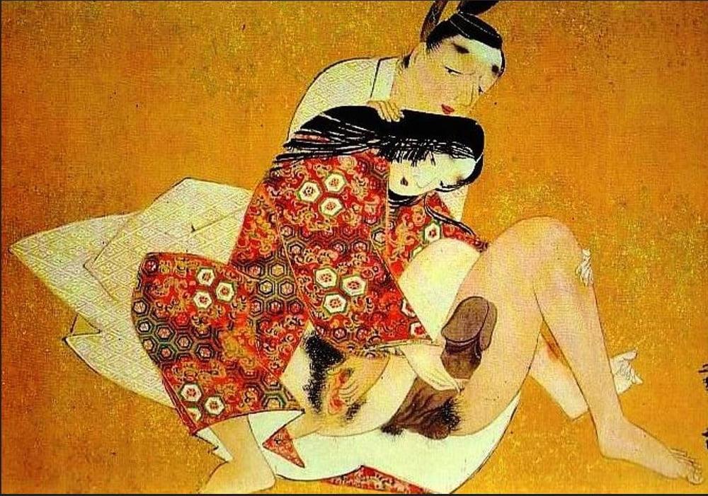 23P Japanese Drawings Shunga Art 4
