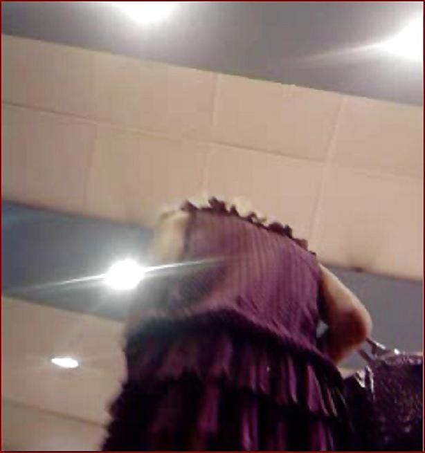 25P Miniskirt hottie upskirt