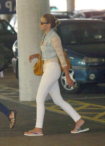 25P Charlotte Church in Levi's and other Jeans