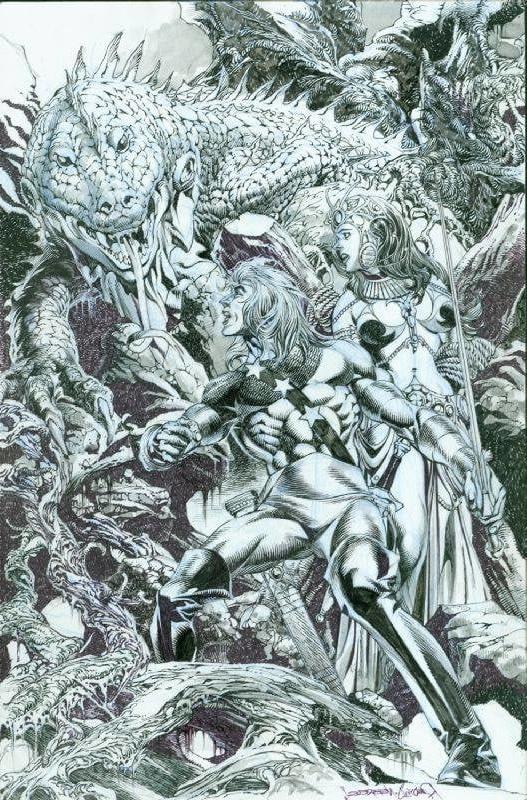 25P Fantasy Warrior Woman 56