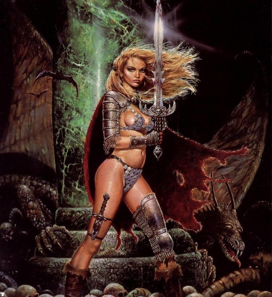 25P Fantasy Warrior Woman 56