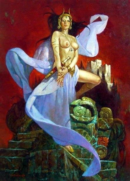 25P Fantasy Warrior Woman 56