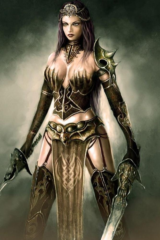 12P Female fantasy warriors 2