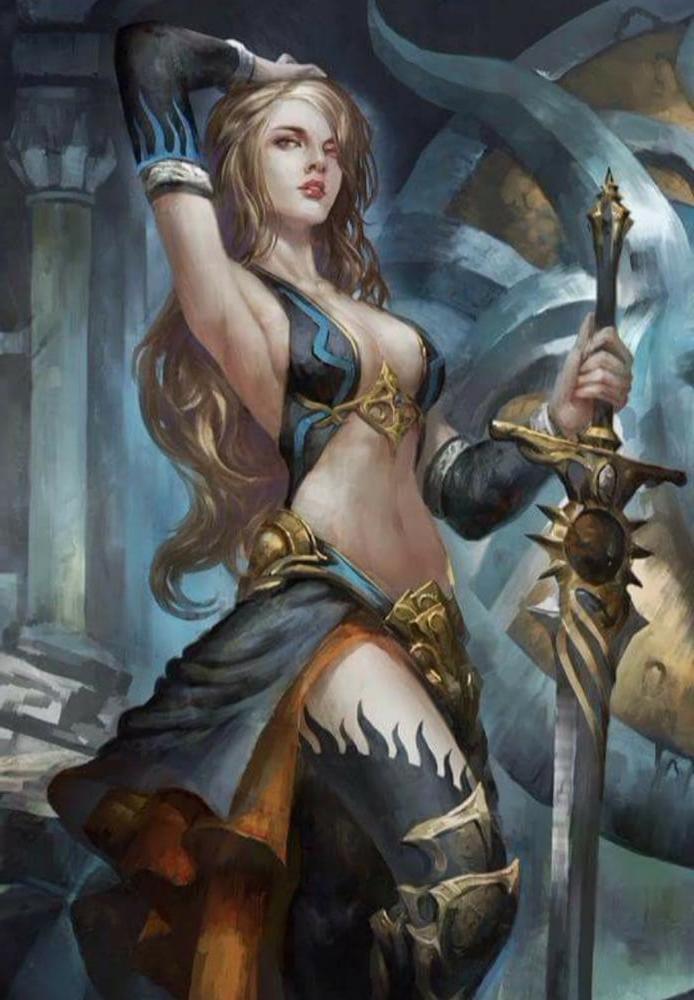 12P Female fantasy warriors 2