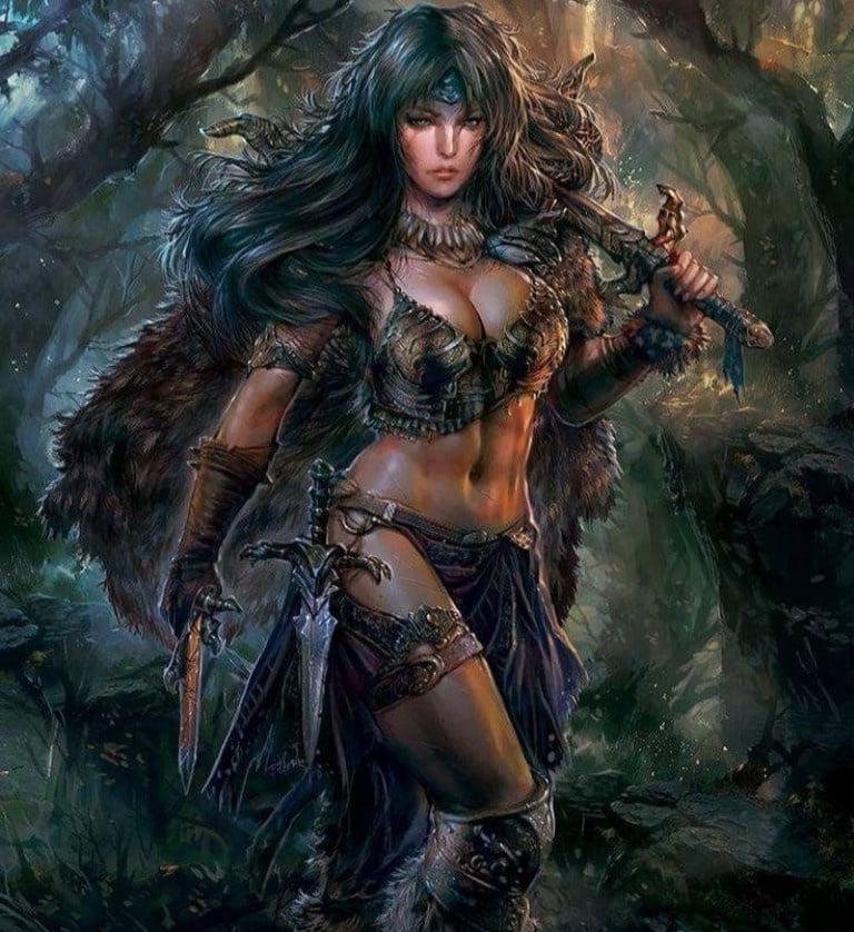 12P Female fantasy warriors 2