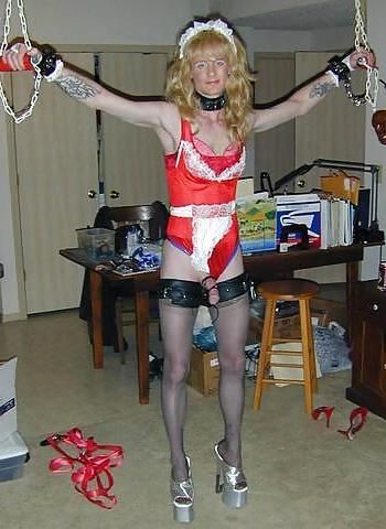 20P Sexy slut cds and tvs all tied up
