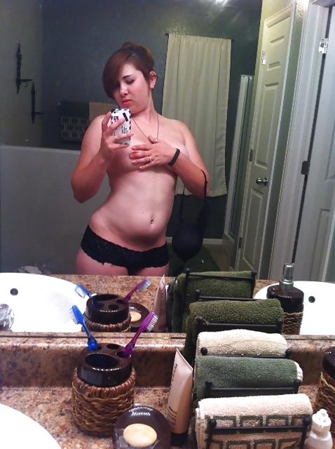 17P Mindi's mirror cell phone pics