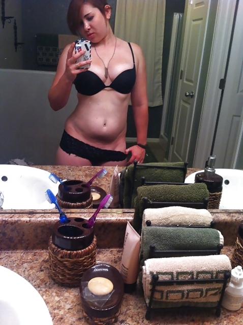 17P Mindi's mirror cell phone pics