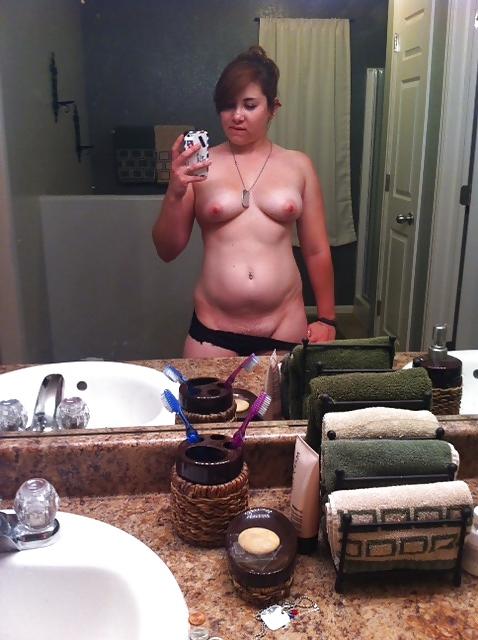17P Mindi's mirror cell phone pics